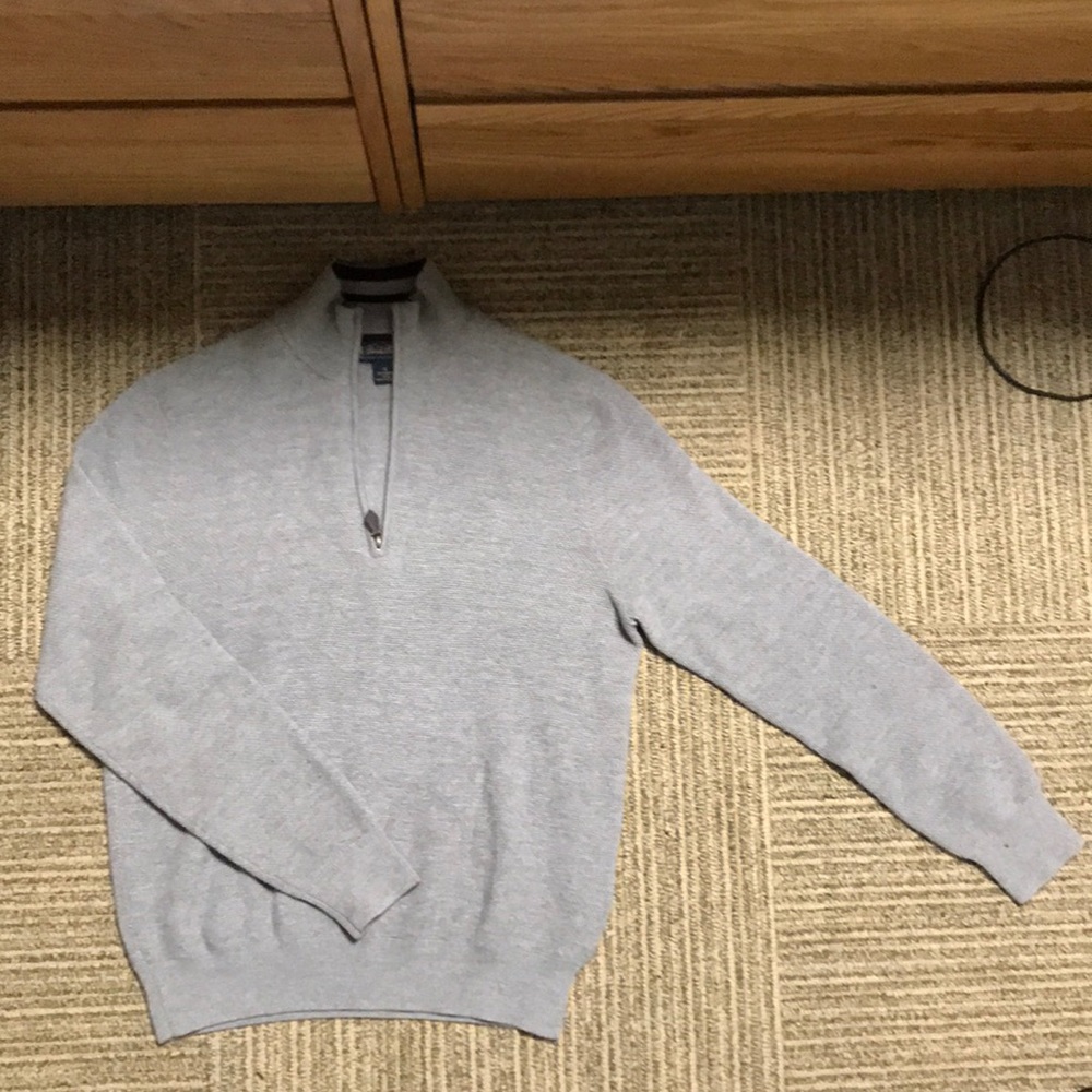 Men’s grey Merino sweater